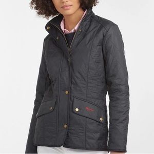 BARBOUR - Steppjacke Cavalry Polar-quilt Jacket - Navy - Fleece Lined - Size 10